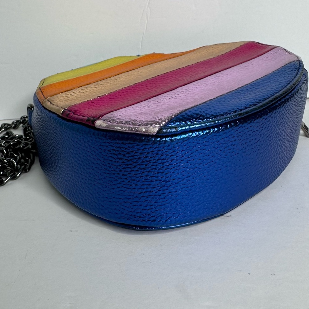 Urban Expressions Rainbow Patchwork Heart Shaped … - image 9